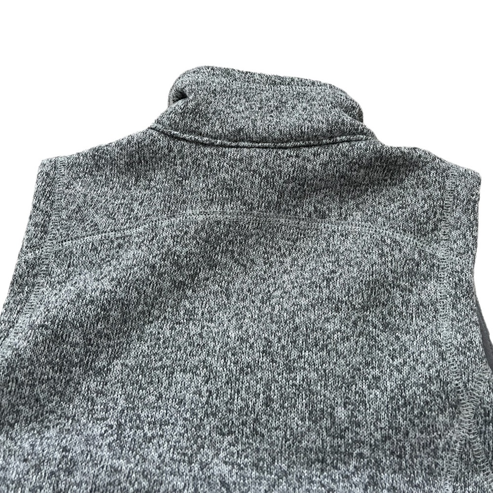 SOLD Patagonia Better Sweater Gray Zip Vest - Picture 6 of 7